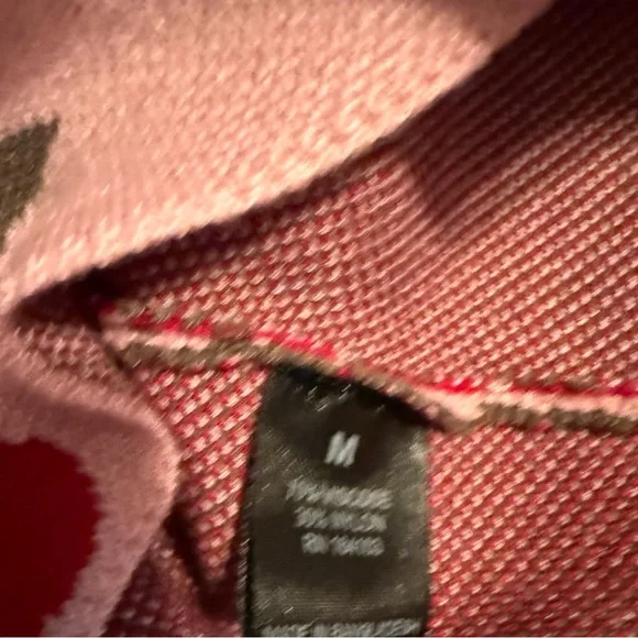 Say What pink Cherry Cropped Tank Top size medium - Picture 7 of 11